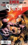 Cover for X-Men: Schism (Marvel, 2011 series) #4 [Newsstand]