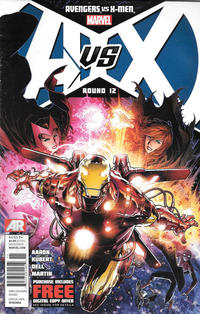 Cover for Avengers vs. X-Men (Marvel, 2012 series) #12 [Newsstand]