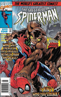Cover for The Spectacular Spider-Man (Marvel, 1976 series) #248 [Newsstand]