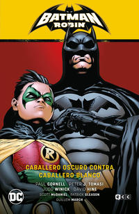Cover Thumbnail for Batman y Robin: Caballero Oscuro contra Caballero Blanco (ECC Ediciones, 2013 series) 
