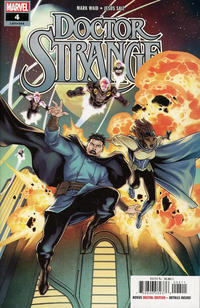 Cover Thumbnail for Doctor Strange (Marvel, 2018 series) #4 [Jesús Saiz]