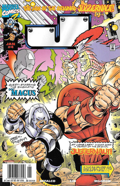 Cover for J2 (Marvel, 1998 series) #4 [Newsstand]
