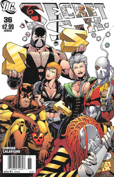 Cover for Secret Six (DC, 2008 series) #36 [Newsstand]