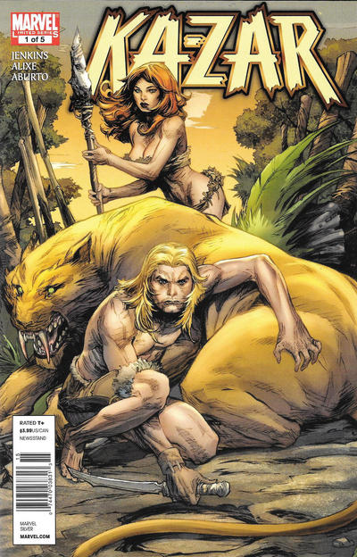 Cover for Ka-Zar (Marvel, 2011 series) #1 [Newsstand]