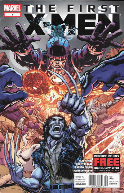 Cover for First X-Men (Marvel, 2012 series) #4 [Newsstand]