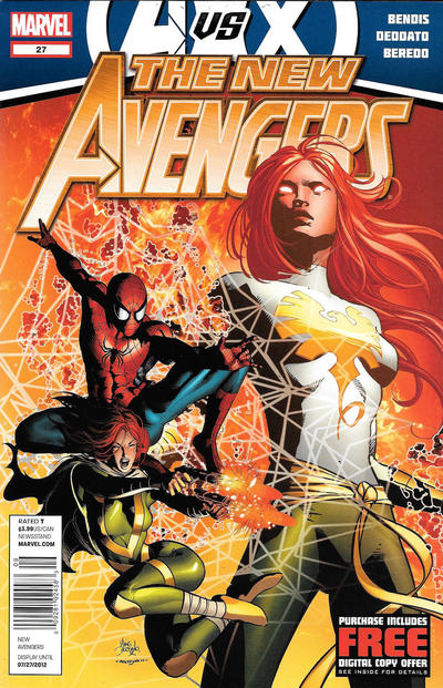 Cover for New Avengers (Marvel, 2010 series) #27 [Newsstand]