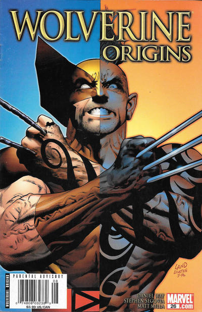 Cover for Wolverine: Origins (Marvel, 2006 series) #26 [Newsstand]