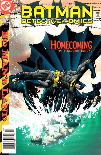 Cover for Detective Comics (DC, 1937 series) #736 [Newsstand]
