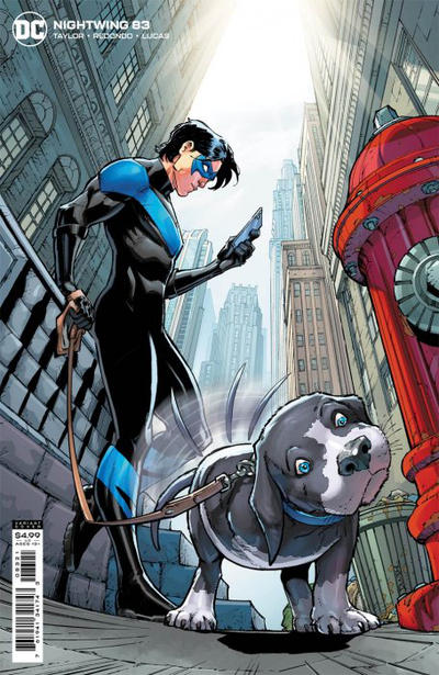 Cover for Nightwing (DC, 2016 series) #83 [Max Dunbar Cardstock Cover]