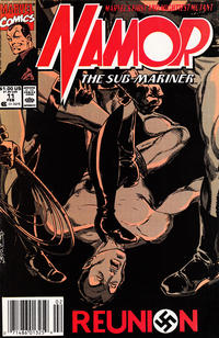 Cover for Namor, the Sub-Mariner (Marvel, 1990 series) #11 [Newsstand]