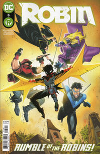 Cover Thumbnail for Robin (DC, 2021 series) #5 [Jorge Corona Cover]
