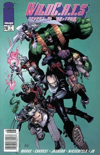 Cover Thumbnail for WildC.A.T.s (Image, 1995 series) #28 [Newsstand]