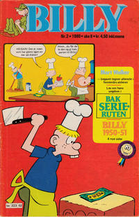 Cover Thumbnail for Billy (Semic, 1977 series) #2/1980
