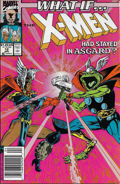 Cover for What If...? (Marvel, 1989 series) #12 [Newsstand]