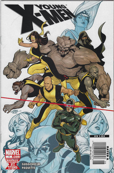 Cover for Young X-Men (Marvel, 2008 series) #1 [Newsstand]