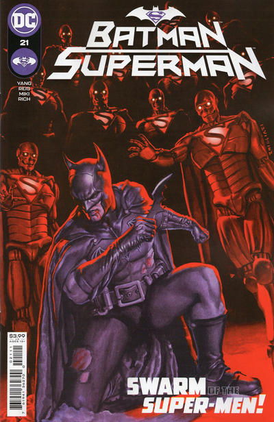 Cover for Batman / Superman (DC, 2019 series) #21 [Rodolfo Migliari Cover]