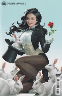 Cover Thumbnail for Truth & Justice (DC, 2021 series) #7 [Junggeun Yoon Cardstock Variant Cover]