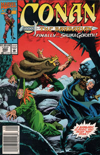 Cover for Conan the Barbarian (Marvel, 1970 series) #260 [Newsstand]