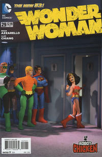 Cover Thumbnail for Wonder Woman (DC, 2011 series) #29 [Robot Chicken Cover]