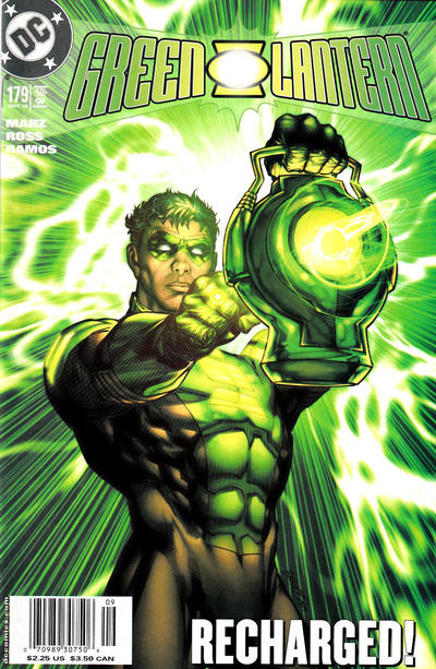 Cover for Green Lantern (DC, 1990 series) #179 [Newsstand]