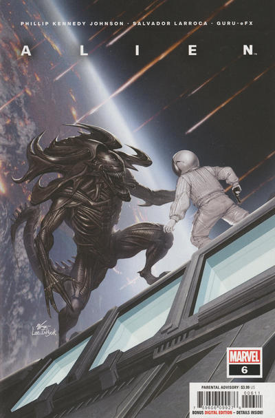 Cover for Alien (Marvel, 2021 series) #6 [Inhyuk Lee Cover]