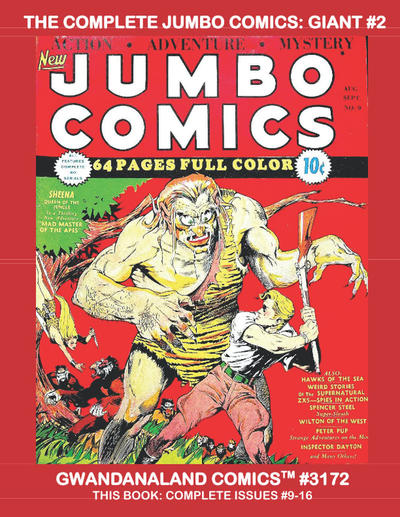 Cover for Gwandanaland Comics (Gwandanaland Comics, 2016 series) #3172 - The Complete Jumbo Comics: Giant #2