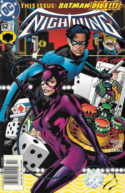 Cover for Nightwing (DC, 1996 series) #52 [Newsstand]