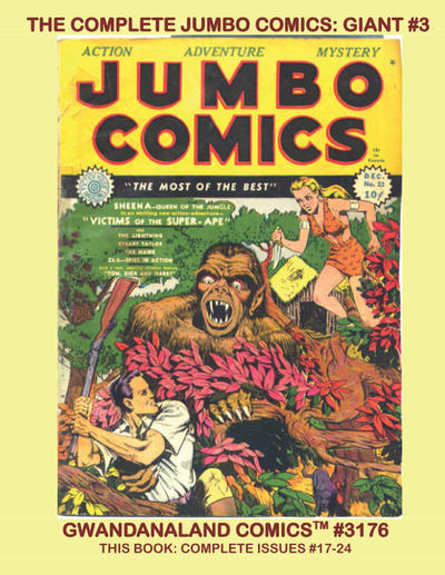 Cover for Gwandanaland Comics (Gwandanaland Comics, 2016 series) #3176 - The Complete Jumbo Comics: Giant #3