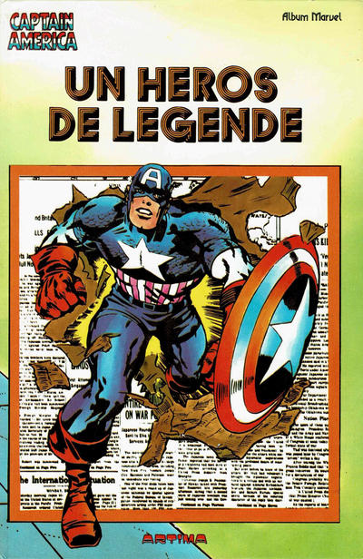 Cover for Captain America (Arédit-Artima, 1979 series) #[1] cartonné - Un héros de légende