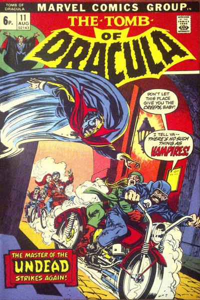 Cover for Tomb of Dracula (Marvel, 1972 series) #11 [British]