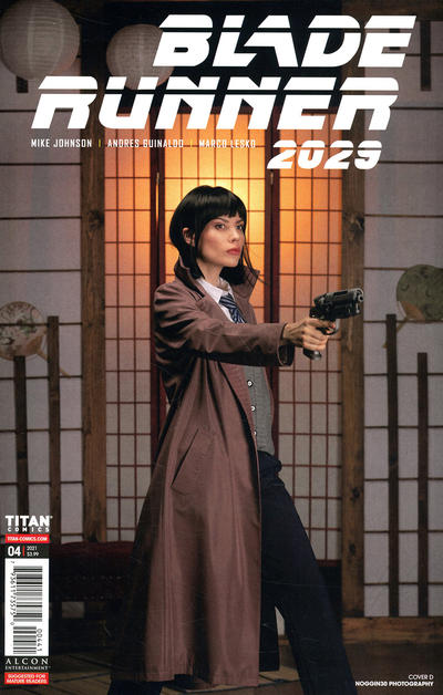 Cover for Blade Runner 2029 (Titan, 2020 series) #4 [Cover D Cosplay]