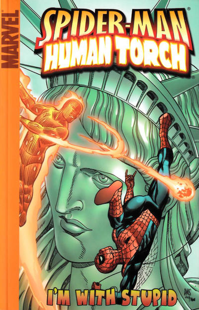 Cover for Spider-Man / Human Torch: I'm with Stupid (Marvel, 2005 series) 