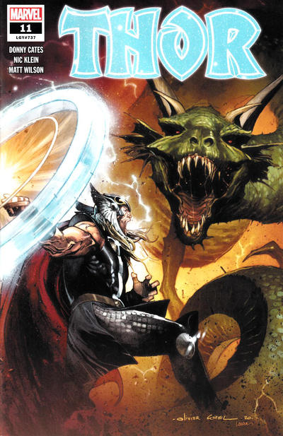 Cover for Thor (Marvel, 2020 series) #11 (737) [Wal-Mart Exclusive]
