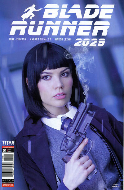 Cover for Blade Runner 2029 (Titan, 2020 series) #1 [Cover E Cosplay]