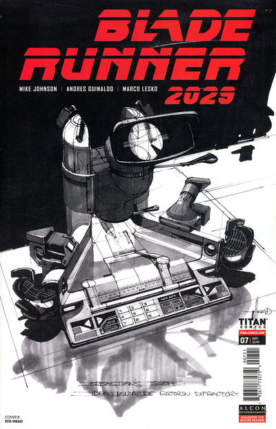 Cover for Blade Runner 2029 (Titan, 2020 series) #7 [Cover B]