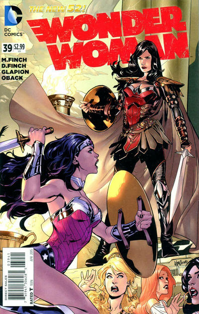 Cover for Wonder Woman (DC, 2011 series) #39 [Emanuela Lupacchino Cover]