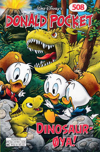 Cover Thumbnail for Donald Pocket (Hjemmet / Egmont, 1968 series) #508 - Dinosaur-øya!