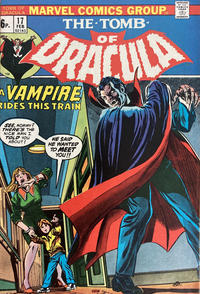 Cover Thumbnail for Tomb of Dracula (Marvel, 1972 series) #17 [British]