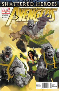 Cover Thumbnail for Avengers (Marvel, 2010 series) #20 [Newsstand]