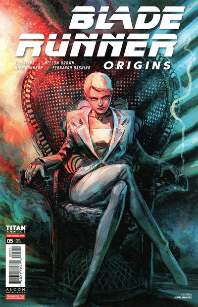 Cover for Blade Runner Origins (Titan, 2021 series) #5 [Cover B]