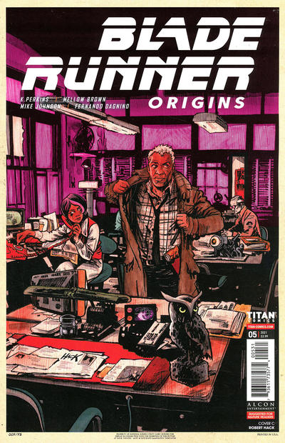 Cover for Blade Runner Origins (Titan, 2021 series) #5 [Cover C]