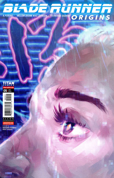 Cover for Blade Runner Origins (Titan, 2021 series) #5 [Cover E Pride Cover]