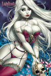 Cover Thumbnail for Lady Death: Treacherous Infamy (2021 series) #1 [Violet Edition Collette Turner]