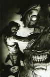 Cover Thumbnail for The Army of Darkness: 1979 (2021 series) #1 [Black and White Virgin Cover Jason Shawn Alexander]
