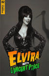 Cover Thumbnail for Elvira Meets Vincent Price (2021 series) #2 [Black and White Photo Cover]