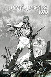 Cover Thumbnail for The Army of Darkness: 1979 (2021 series) #1 [Black and White Cover Stuart Sayger]