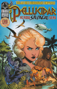 Cover Thumbnail for Edgar Rice Burroughs Universe Pellucidar Across Savage Seas (American Mythology Productions, 2021 series) #1