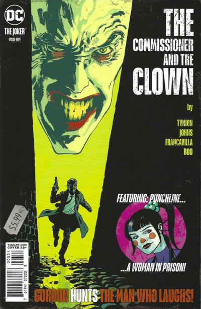 Cover for The Joker (DC, 2021 series) #5 [Sean Phillips Variant Cover]