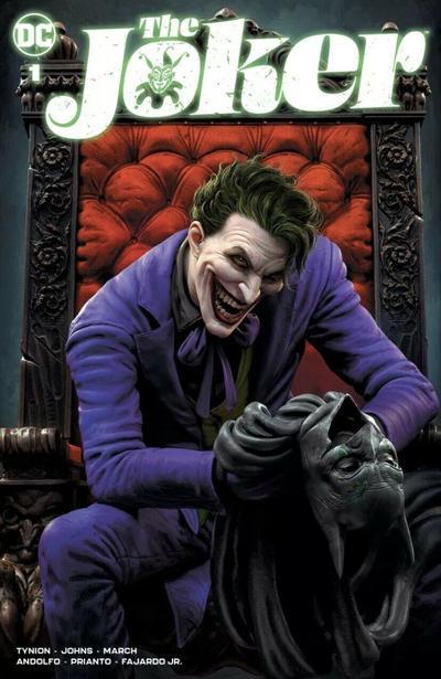 Cover for The Joker (DC, 2021 series) #1 [Scorpion Comics Rafael Grassetti Trade Dress Cover]