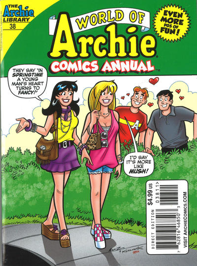 Cover for World of Archie Double Digest (Archie, 2010 series) #38 [Direct Edition]